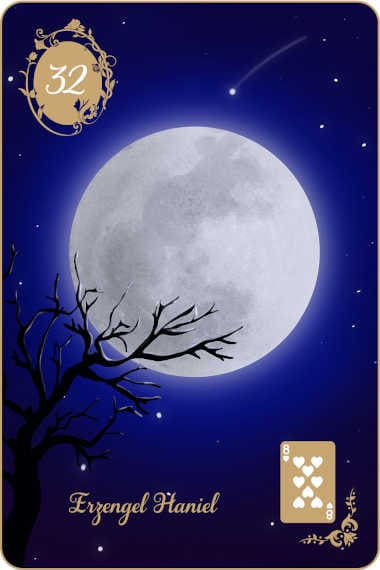 Karte 32 Der Mond gratis online Kartenlegen mit den Lenormandkarten Karte 32 Der Mond gratis online Kartenlegen mit den Lenormandkarten